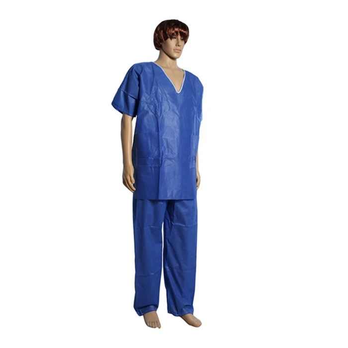 40G SMS Blue Scrub Suit